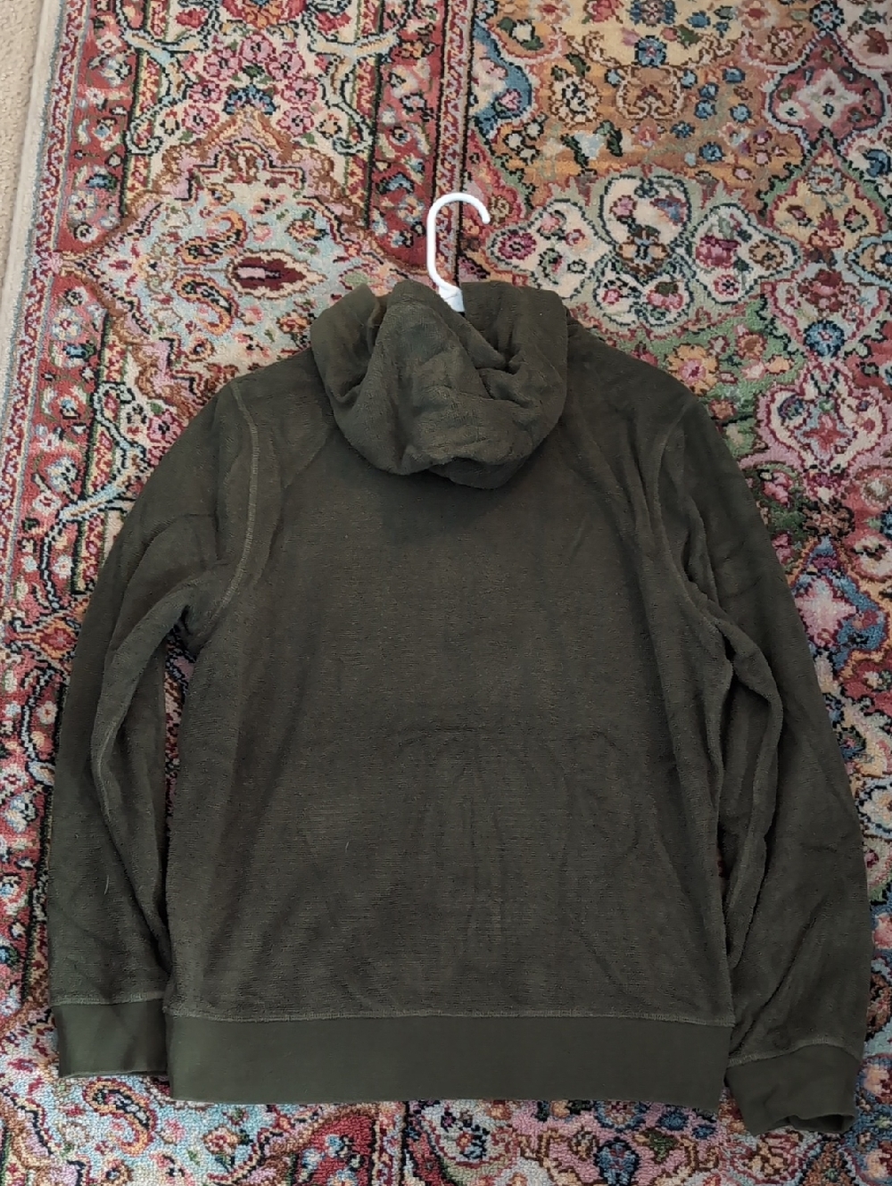 Outerknown Olive Hightide Hoodie - Picture 6 of 7